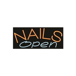 Cre8tion LED Signs Nail Open 3, N0402, 23048 KK BB